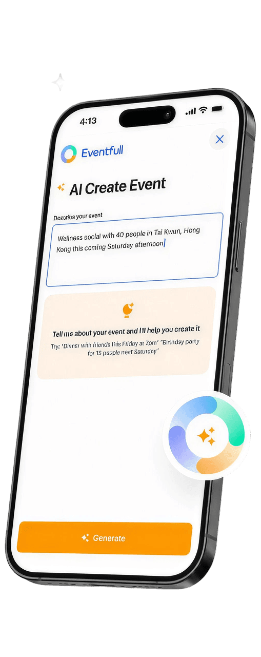 EventFull — create events with AI in one minute