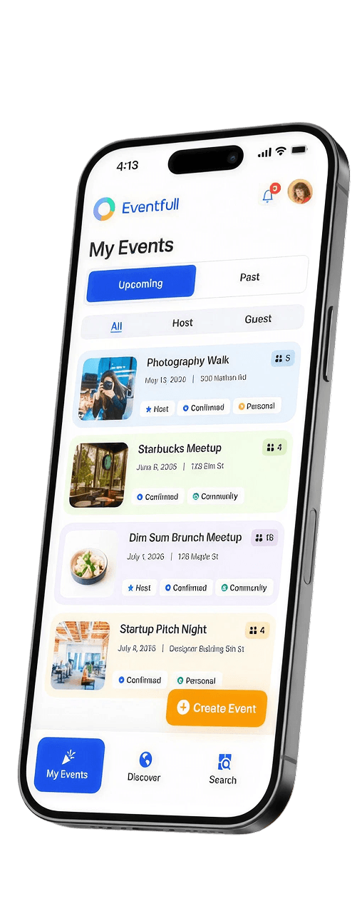 EventFull — all your events in one app