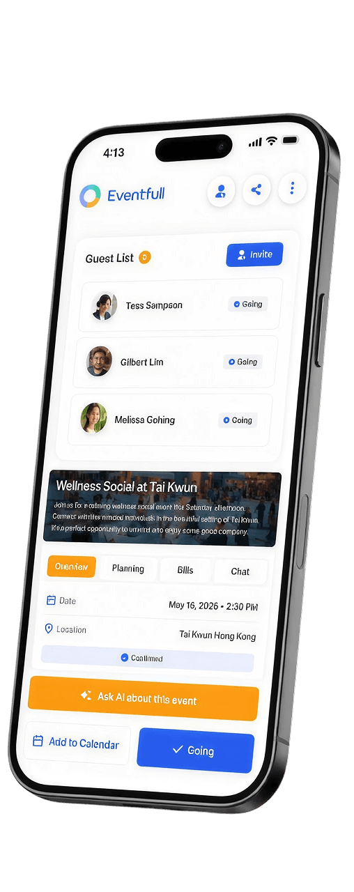 EventFull — see who's coming to the event